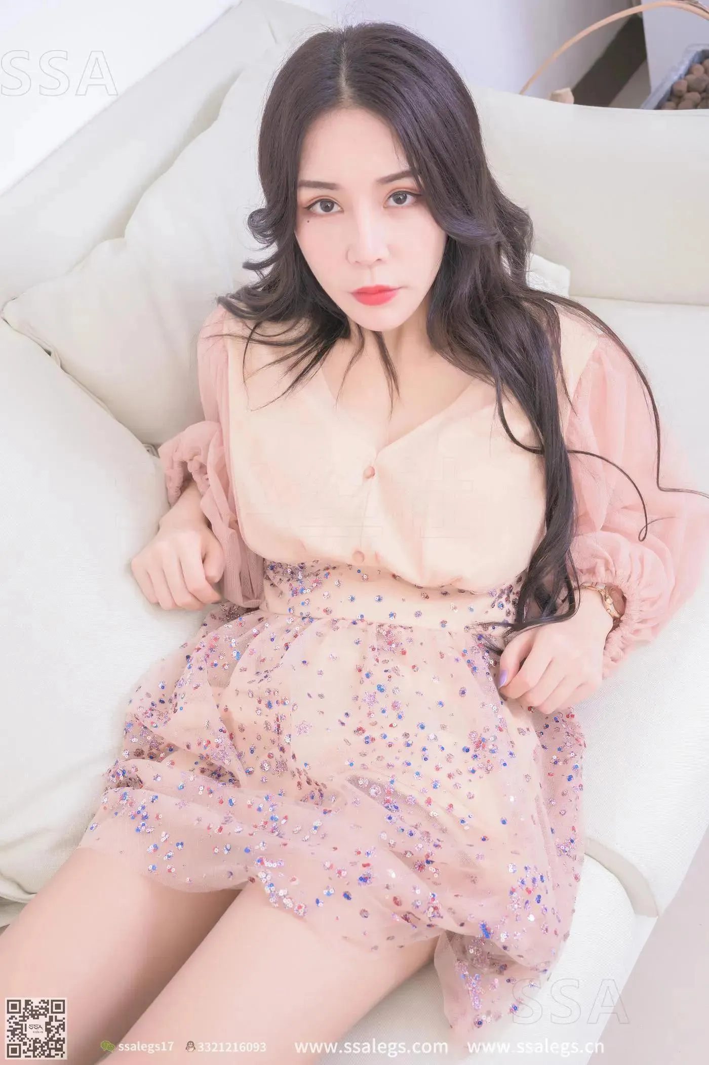[SSA丝社]超清写真 NO.312 娜娜御姐的红色高跟鞋咖啡丝美腿[23] [56P]插图2